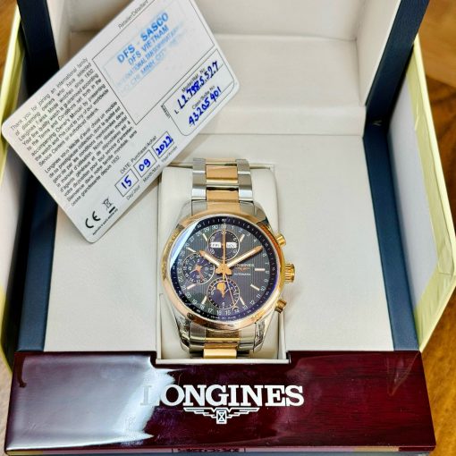 Longines Conquest L2.798.5.52.7 Classic Moonphase 42mm